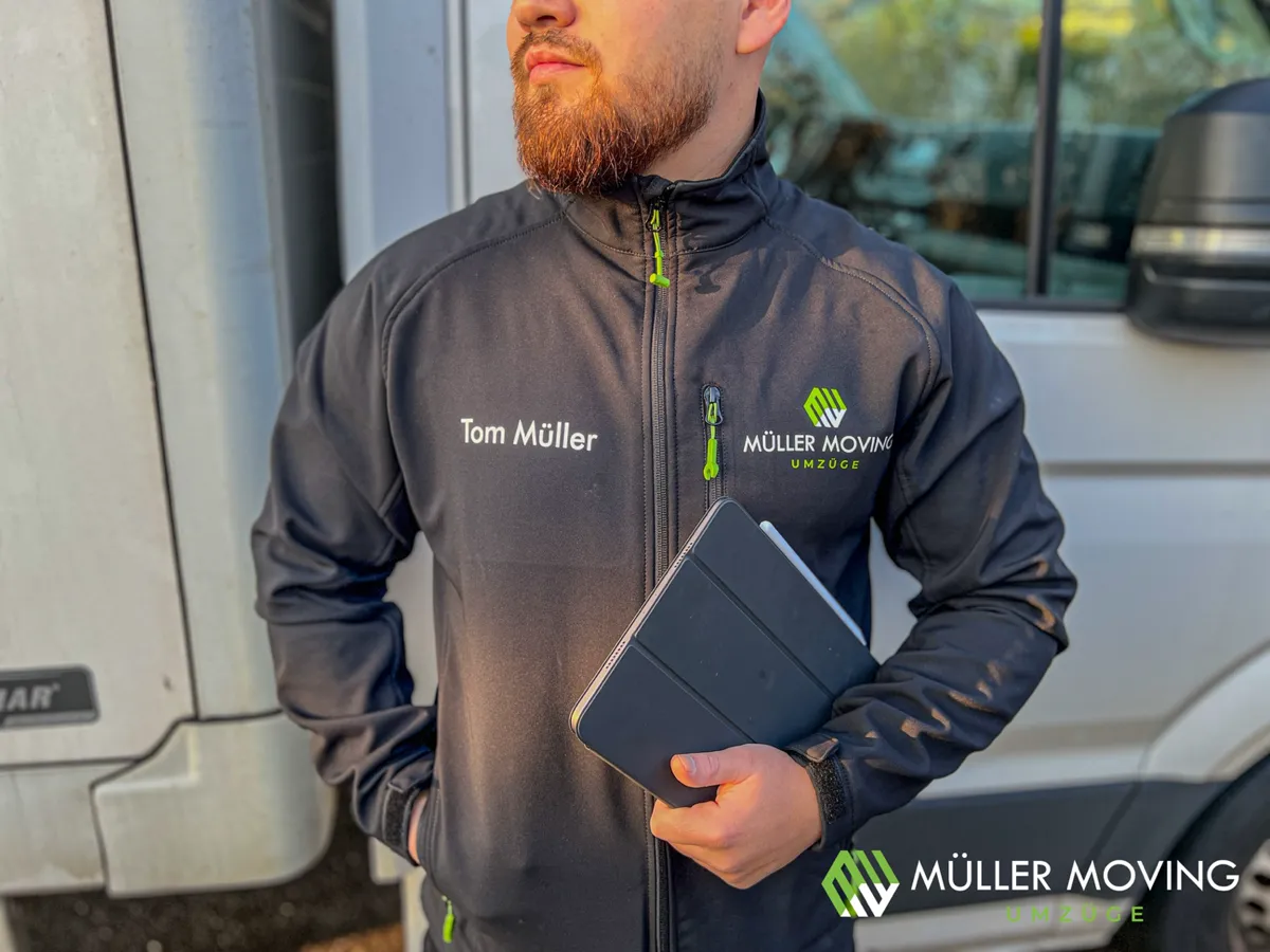Firmenumzüge mit dem Team von Müller Moving