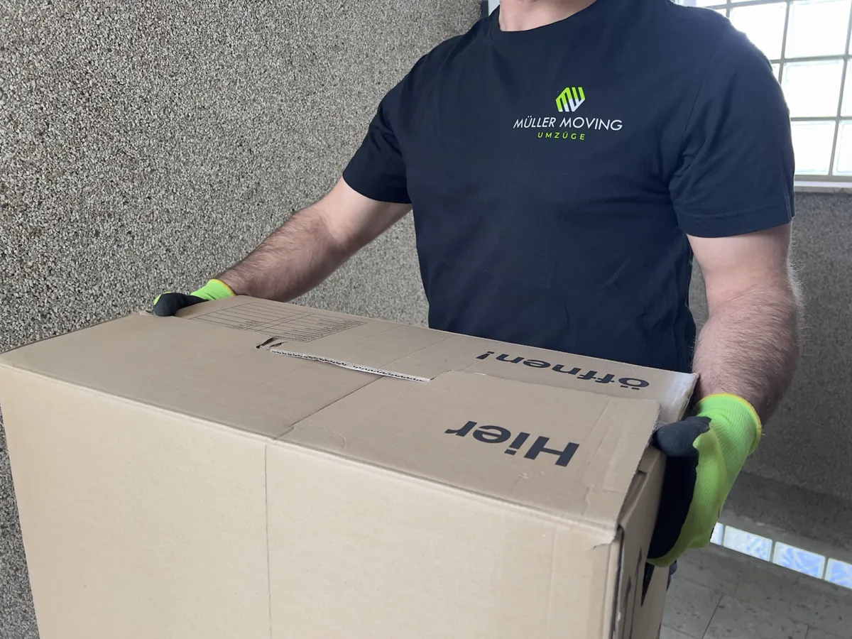 Privatumzüge mit dem Team von Müller Moving